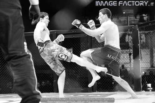2012-04-21 Milano in the cage 2 - Mixed Martial Arts 0053 Andrea Rinaudo-Fabrizio Calio